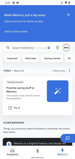 Google Assistant si arricchisce della nuova funzione Memory: di cosa si tratta