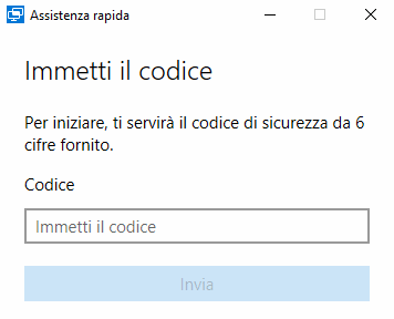 Assistenza remota in Windows 10, come funziona