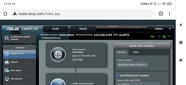 Router WiFi 6 ASUS ZenWiFi XT8: sistema mesh che assicura ampia copertura