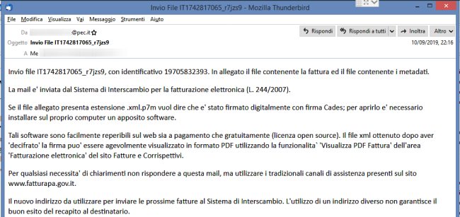 Attenzione agli attacchi phishing sulle caselle PEC degli ordini professionali