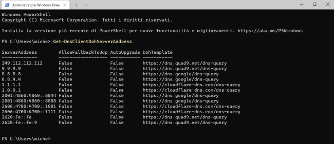 Come attivare DNS over HTTPS o DoH in Windows