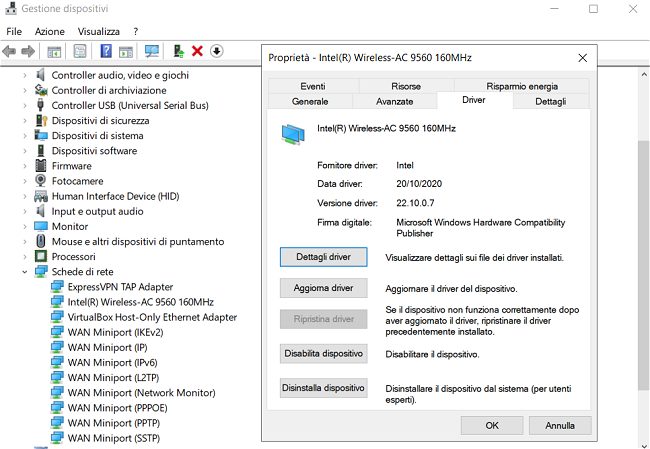 Come attivare WiFi 5GHz in Windows 10