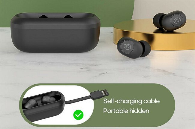 Auricolari stereo Bluetooth 5.0 Haylou GT2 TWS in offerta speciale