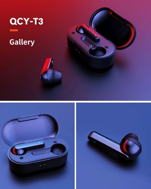 Auricolari Bluetooth 5.0 QCY T3 in offerta a circa 29 euro
