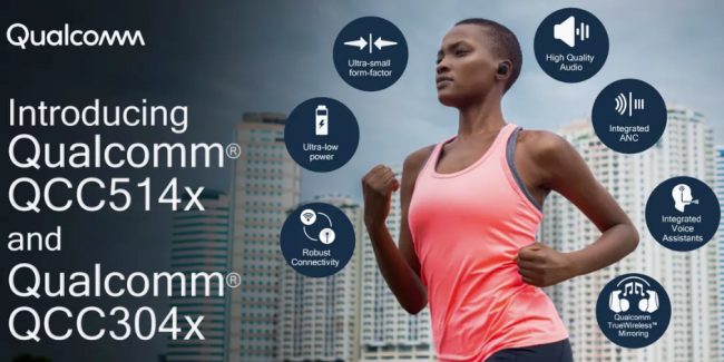 Qualcomm presenta i nuovi SoC audio Bluetooth a basso consumo