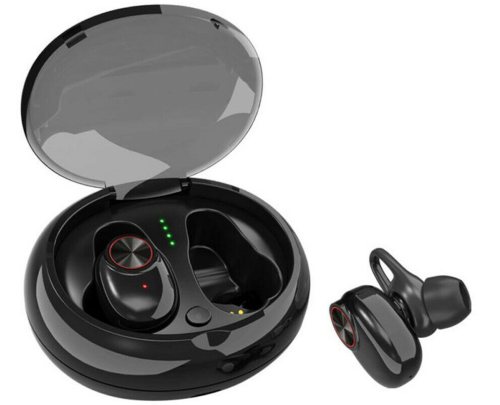 Auricolari Bluetooth 5.0 con stazione di ricarica e alimentazione anche via USB a soli 18 euro circa