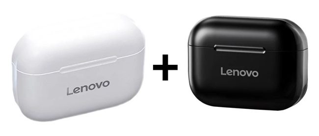 Auricolari wireless Lenovo LivePods LP40: 2 coppie di cuffie in offerta a 22 euro