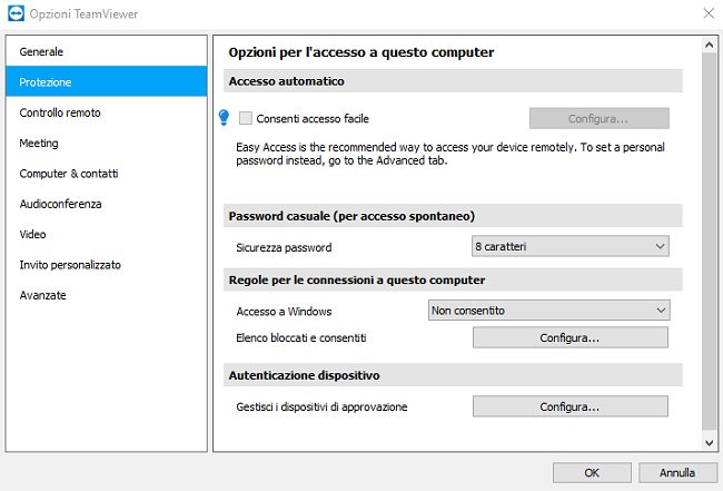 Come attivare l'autenticazione a due fattori per le connessioni in ingresso su TeamViewer