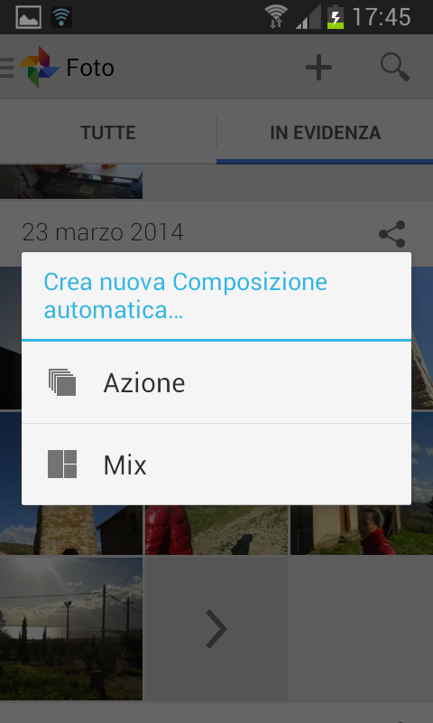 Composizione automatica Google+, come funziona