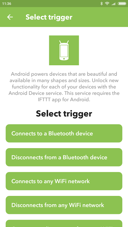 Automatizzare operazioni su Android con IFTTT