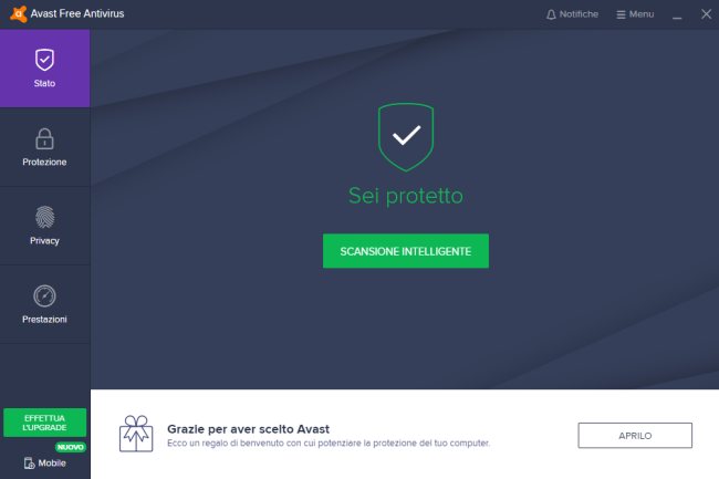 Avast Free: come funziona la scansione dei siti sicuri HTTPS