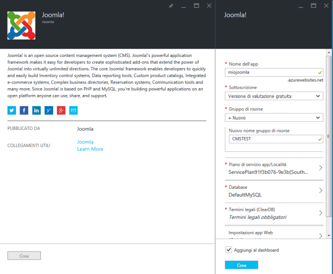 Marketplace di Azure: oltre le macchine virtuali, servizi e applicazioni web