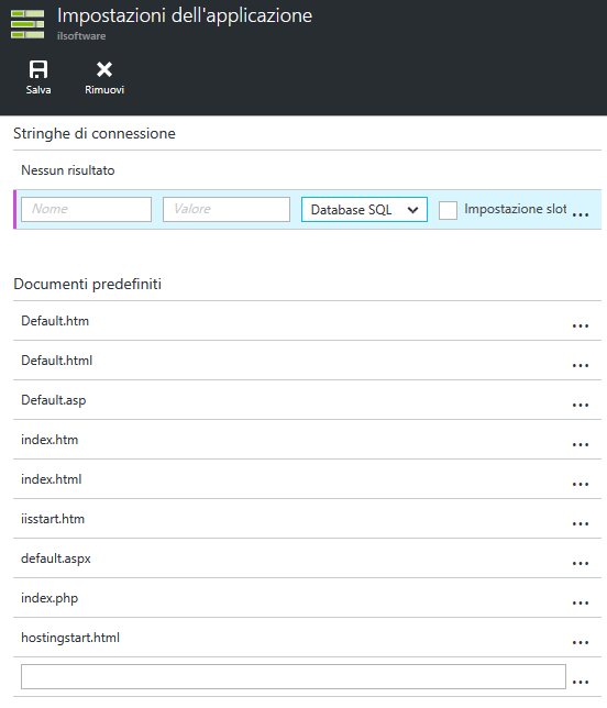 Come eseguire un'applicazione web ASP.NET, PHP, Java o Python su Azure