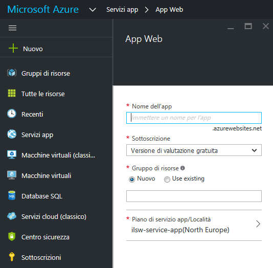 Realizzare una app per dispositivi mobili con Azure. Mobile apps, logic apps e API apps