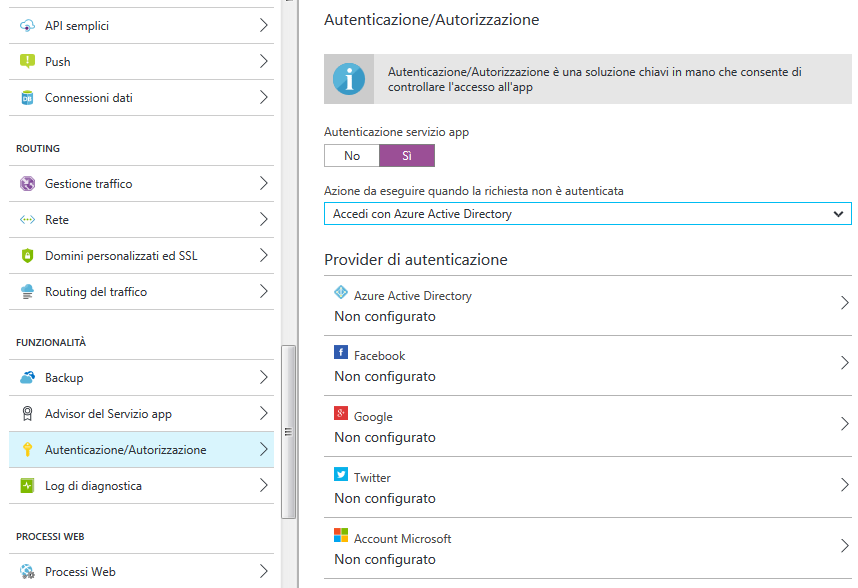 Realizzare una app per dispositivi mobili con Azure. Mobile apps, logic apps e API apps