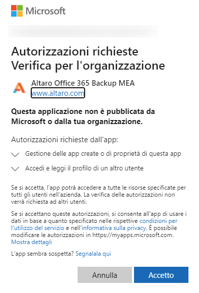 Altaro Office 365 Backup: creare copie di sicurezza di email, OneDrive, Teams e SharePoint