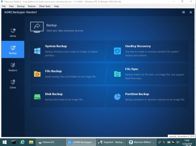 Backup: come farlo all'avvio del PC