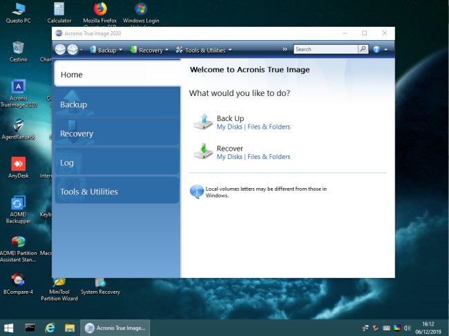 Backup: come farlo all'avvio del PC