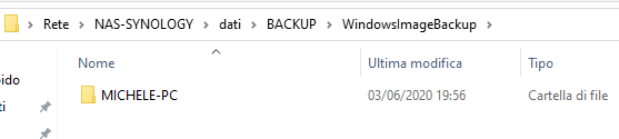 Backup completo del sistema senza installare nulla in Windows