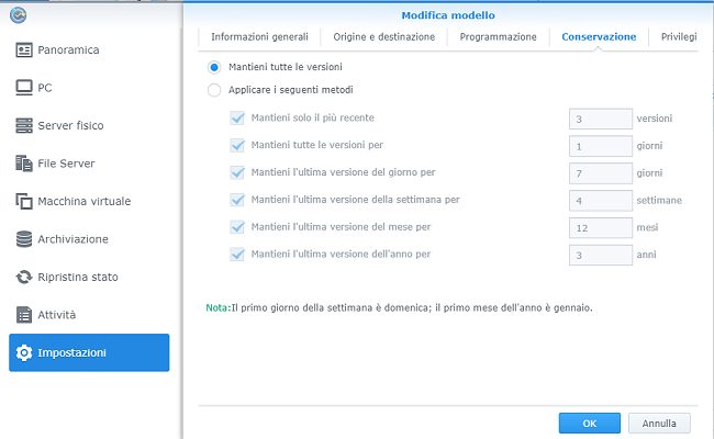 Backup dei dati e protezione da malware e ransomware con il NAS Synology
