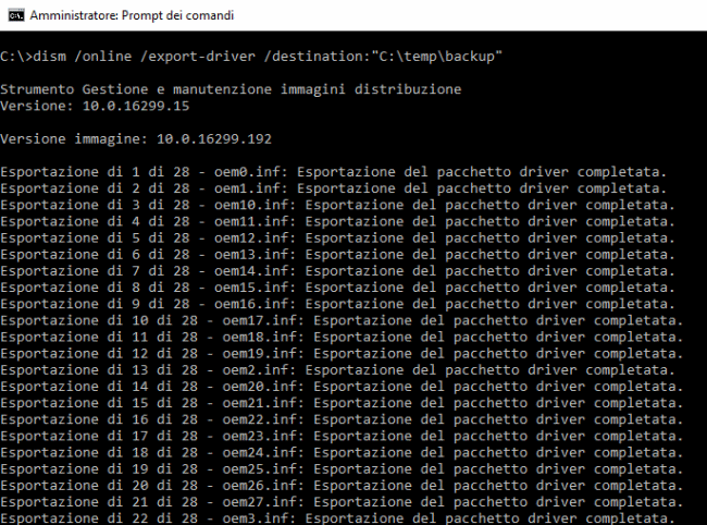Backup driver in Windows e loro gestione: come procedere