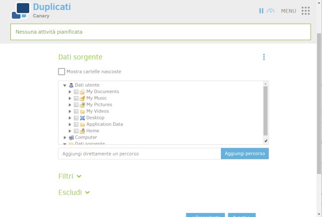 Backup su qualunque dispositivo e sul cloud con Duplicati 2.0