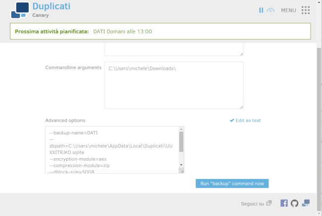 Backup su qualunque dispositivo e sul cloud con Duplicati 2.0