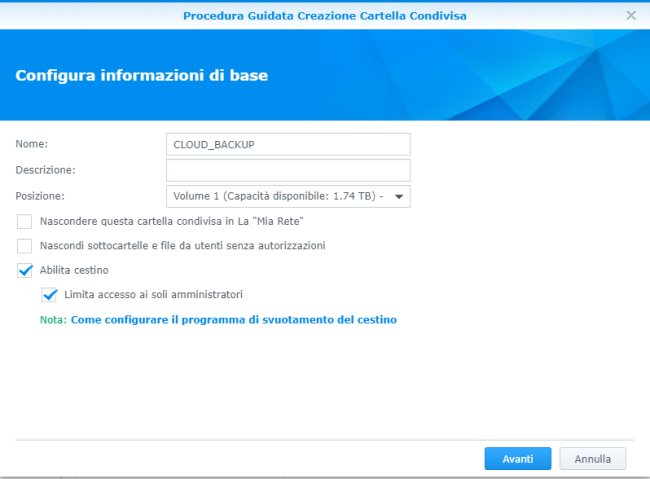 Backup di Office 365 e G Suite su server NAS