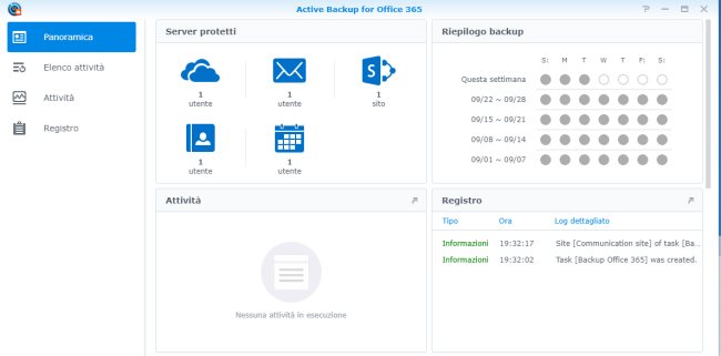 Backup di Office 365 e G Suite su server NAS
