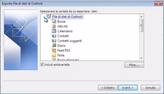 Backup Outlook ovvero come salvare le email in locale