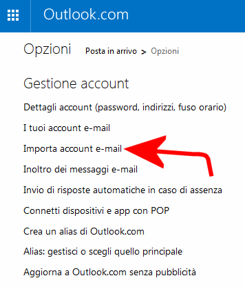 Backup posta elettronica IMAP, come spostare i messaggi