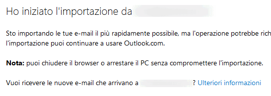 Backup posta elettronica IMAP, come spostare i messaggi