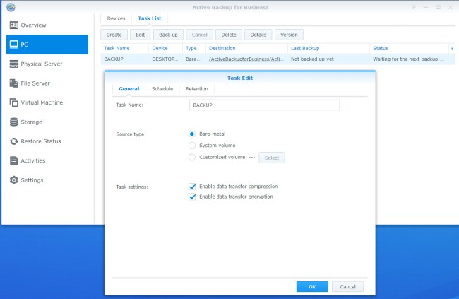 Cos'è e come funziona Synology Active Backup for Business