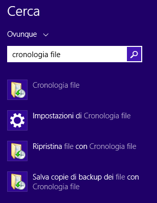 Backup Windows 8.1: come funziona e come si usa