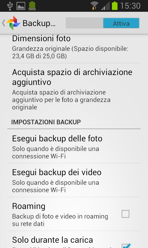 Backup Android con e senza root su PC, memoria interna e cloud