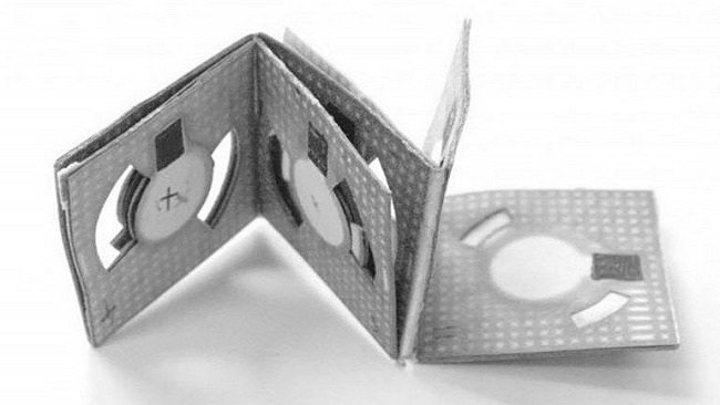 La batteria origami usa i batteri per fornire energia