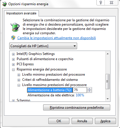 Aumentare la durata della batteria del portatile