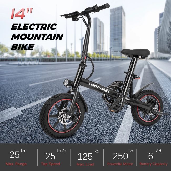 Bici elettrica pieghevole Happyrun HR-X40 in promozione: caratteristiche e prezzo in offerta