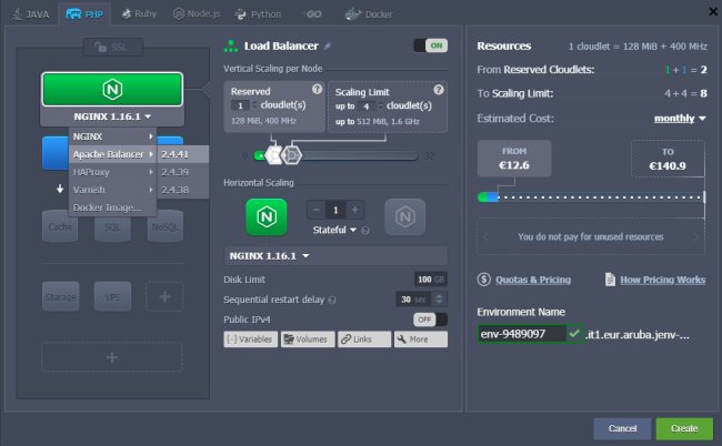 Jelastic Cloud: bilanciare i carichi di lavoro e migrare i servizi in modo rapido ed efficace