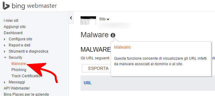 Bing Webmaster Tools, attenzione alla sezione Malware