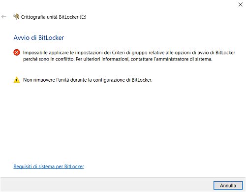 BitLocker, come proteggere i dati su hard disk e SSD e chiedere una password all'avvio