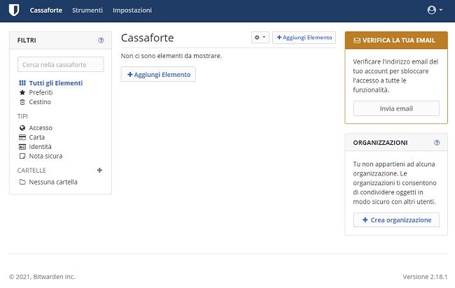 Bitwarden, come installare il password manager su server