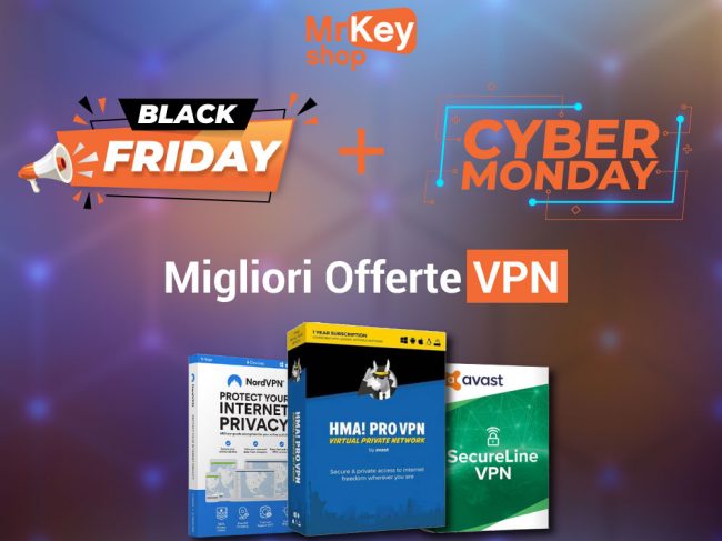 Black Friday e Cyber Monday: software originali in offerta