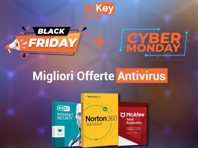 Black Friday e Cyber Monday: software originali in offerta