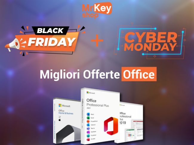 Black Friday e Cyber Monday: software originali in offerta