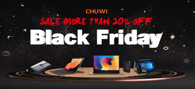 Black Friday anticipato per CHUWI che sconta notebook, convertibili e tablet su Amazon