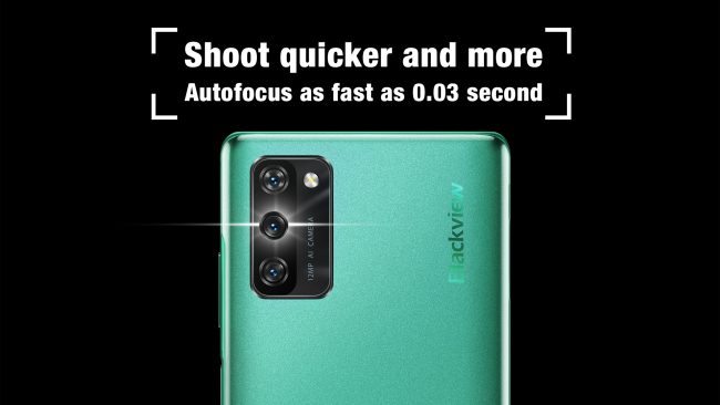 Blackview A100, lo smartphone che scatta foto ad alta velocità a circa 120 euro per pochi giorni