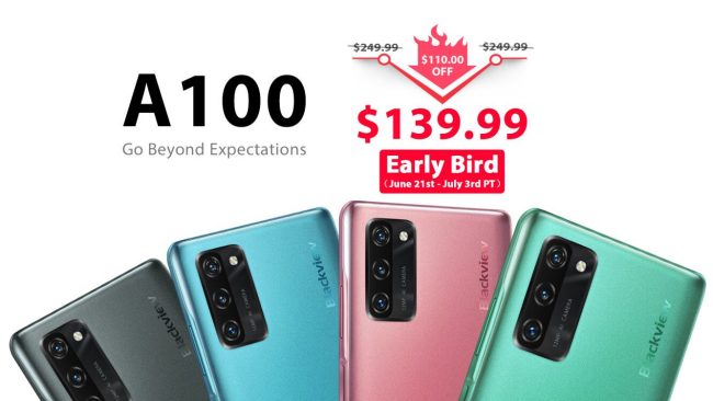 Blackview A100, lo smartphone che scatta foto ad alta velocità a circa 120 euro per pochi giorni