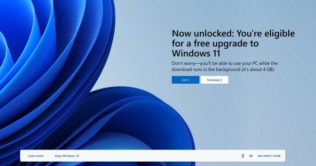Bloccare aggiornamento Windows 11 ed evitare la comparsa di messaggi a tutto schermo