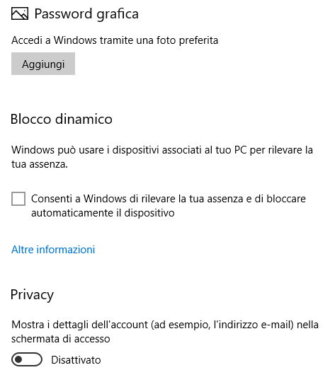 Bloccare automaticamente il PC quando ci si allontana